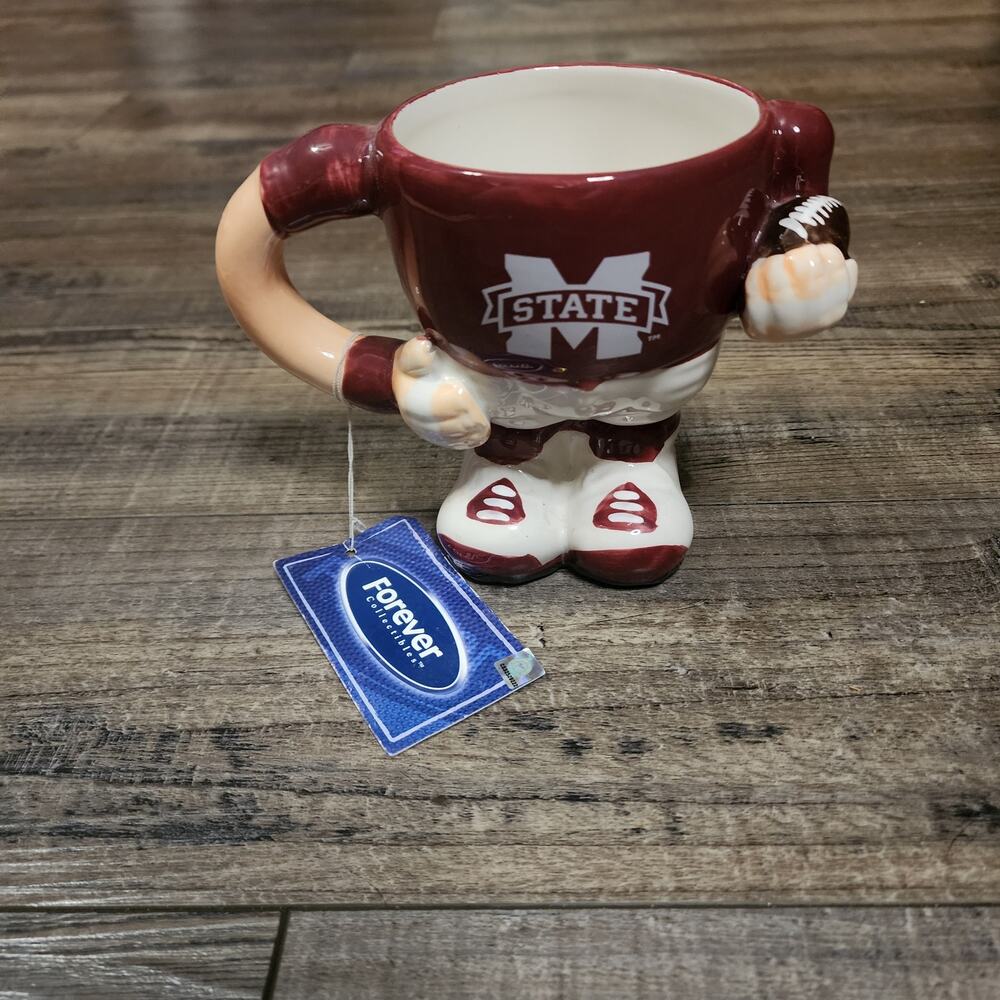 NWT Forever Collectibles Mississippi State Football Coffee Mug Football MM